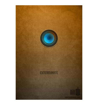 Illustration for article titled Minimalist Doctor Who posters capture each character with an object and a catchphrase